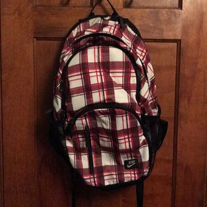 Pink Plaid Nike Backpack